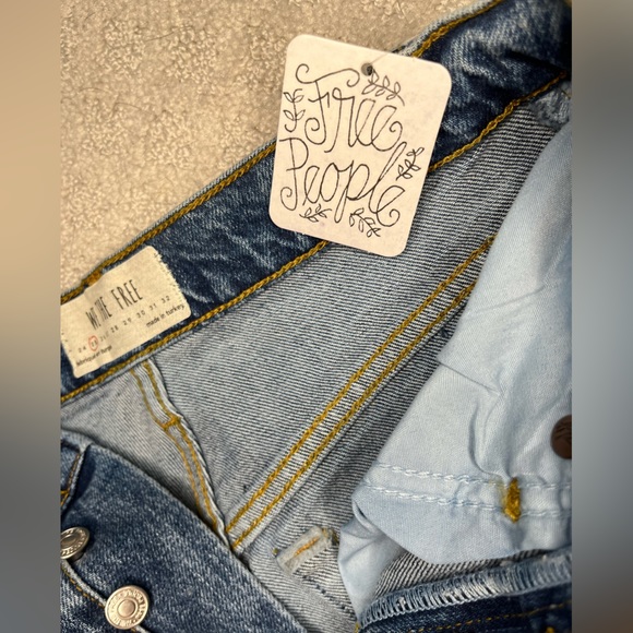 BRAND NEW! FREE PEOPLE JEANS (new with tags + bag) - Picture 6 of 7